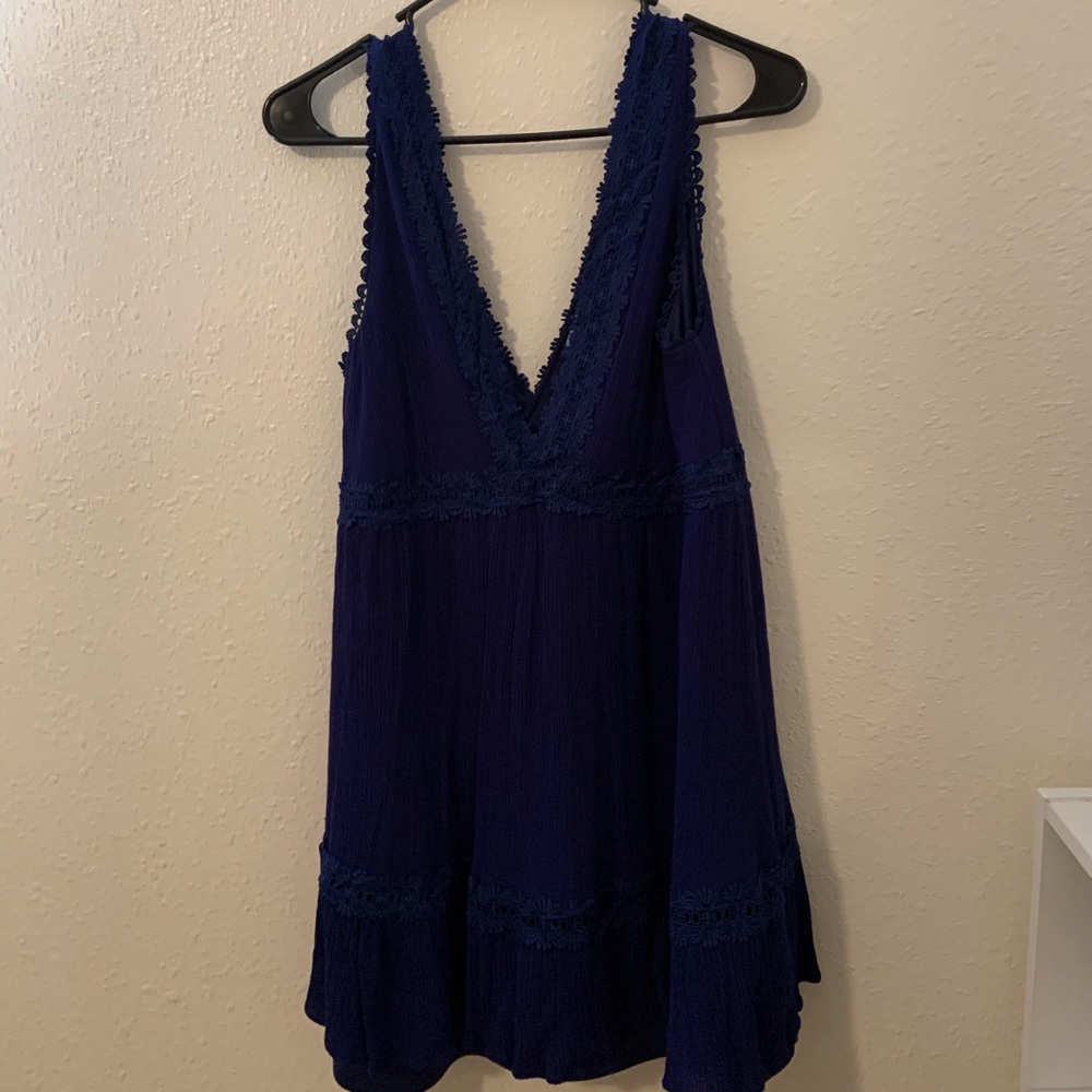 Dress with Lace Detail